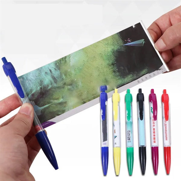 Advertising Paper Roll Ballpoint Pen