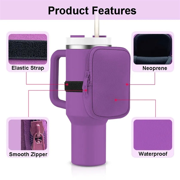 Handheld Water Bottle Pouch For Tumbler