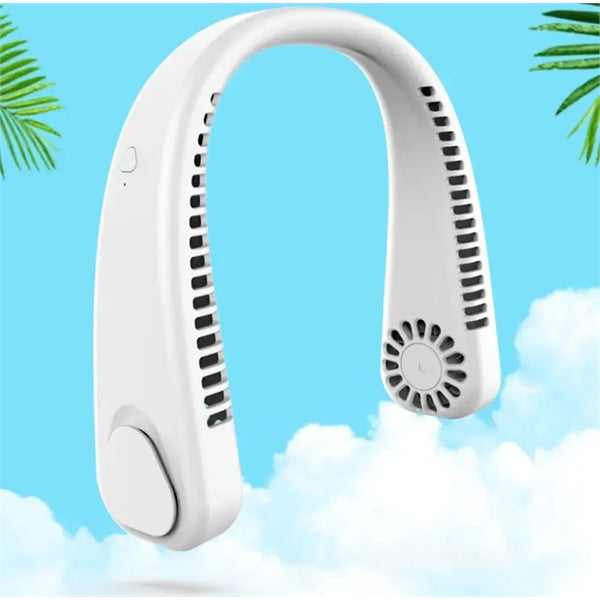USB Rechargeable Sports Wearable Hanging Neck Fan