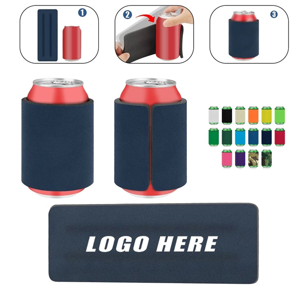 Slap and Wrap Can Cooler Sleeve