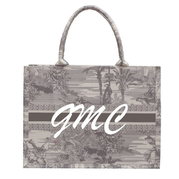 Vertical Canvas Tote Bag