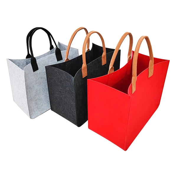Silkscreen Felt Tote Bag