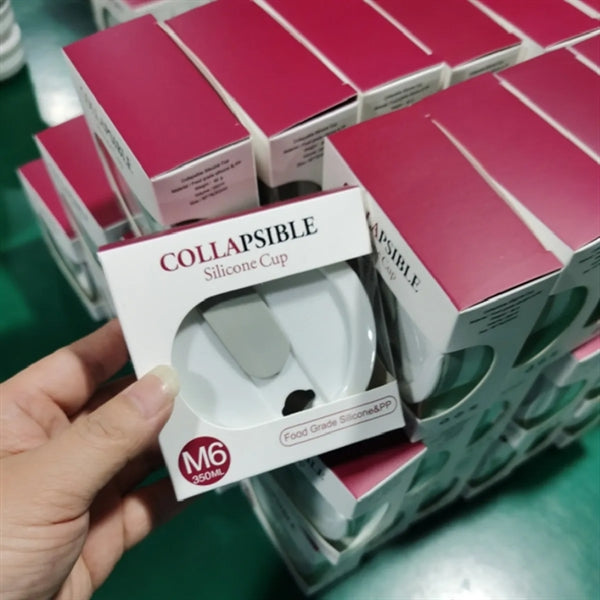 12Oz Silicone Folding Cup