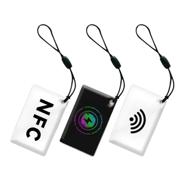 Waterproof Epoxy Smart NFC Card with Keychain