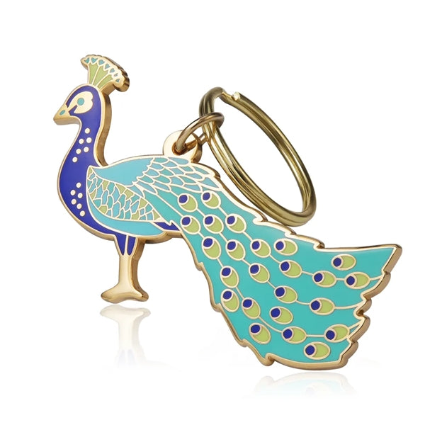 Hard Enamel Key Chain 1.25"