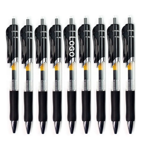Retractable Plastic Click Pen with Grip
