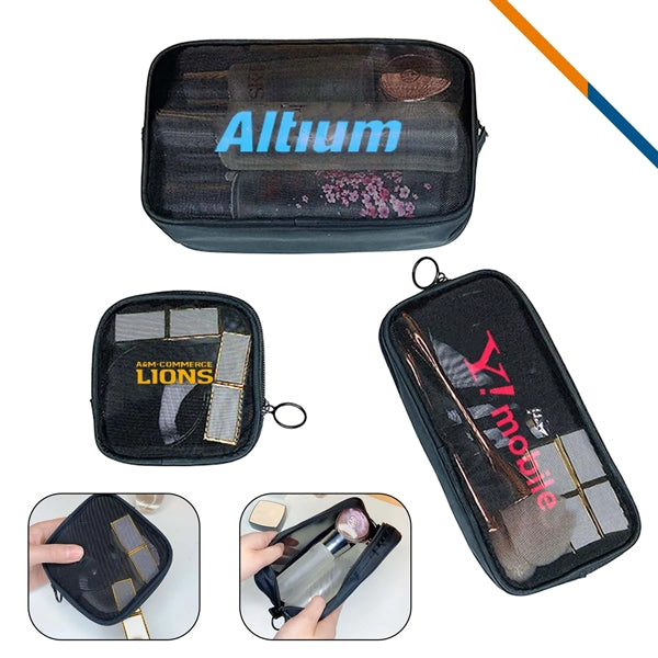 Ram Mesh Cosmetic Bag