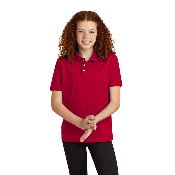 Sport-Tek Youth UV Micropique Polo