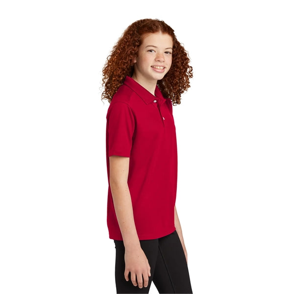 Sport-Tek Youth UV Micropique Polo