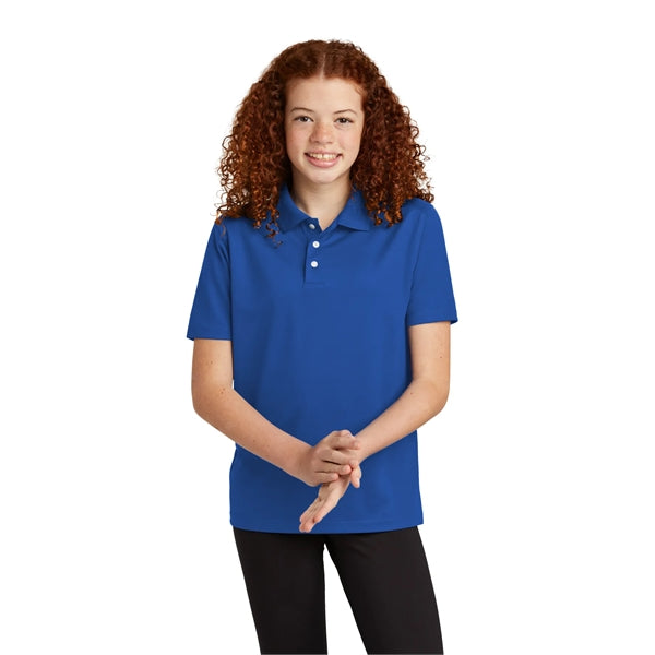 Sport-Tek Youth UV Micropique Polo