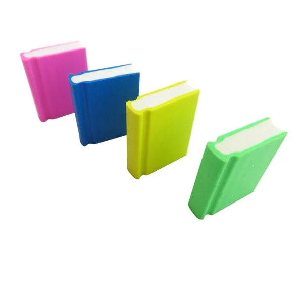 Book Shape Rubber Eraser