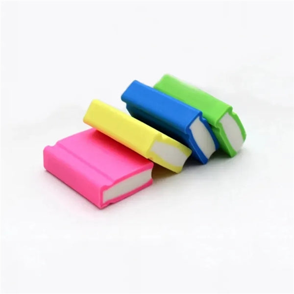 Book Shape Rubber Eraser