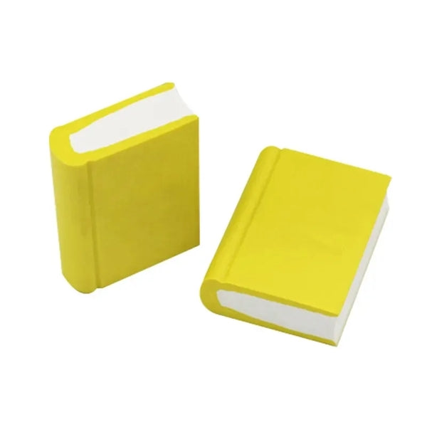 Book Shape Rubber Eraser