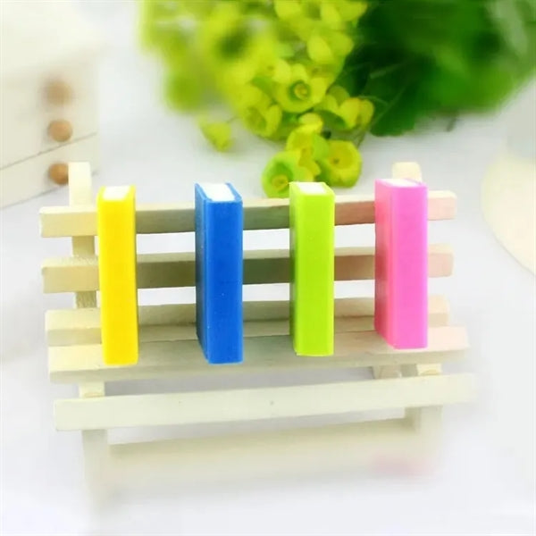 Book Shape Rubber Eraser