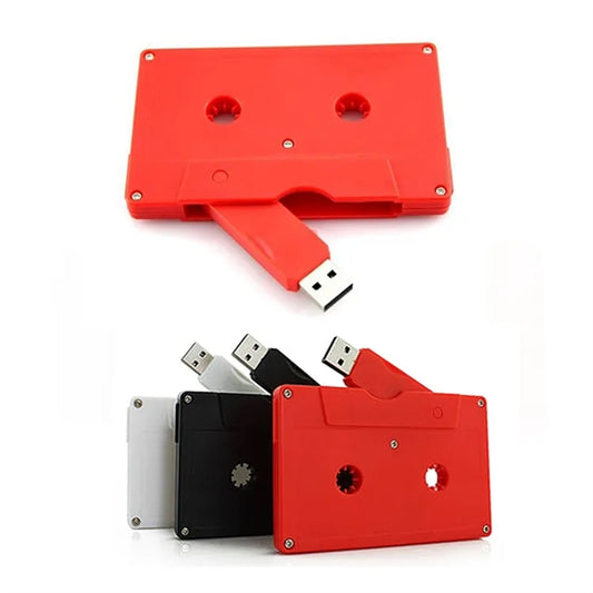 Cassette Tape USB Flash Drive 2.0