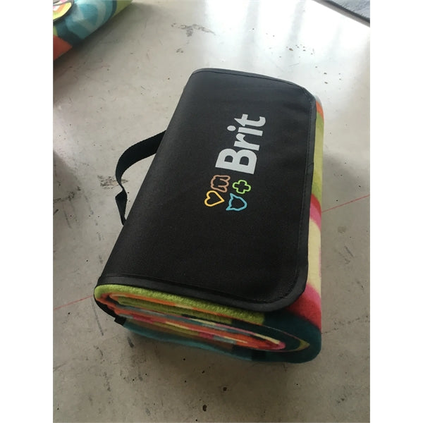 Water-resistant Roll Up Picnic Blanket for Camping Hiking