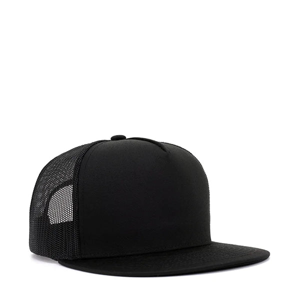 Flat Screen Brim Mesh Trucker Cap