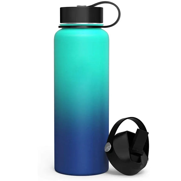 32oz Insulated Water Bottle with Straw Lid and Flex Cap