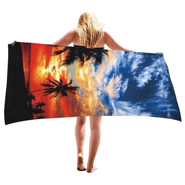 Microfiber Quick dry Sublimation Beach Towel