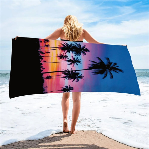 Microfiber Quick dry Sublimation Beach Towel