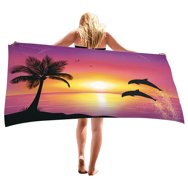 Microfiber Quick dry Sublimation Beach Towel