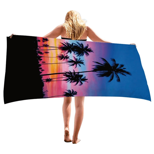 Microfiber Quick dry Sublimation Beach Towel