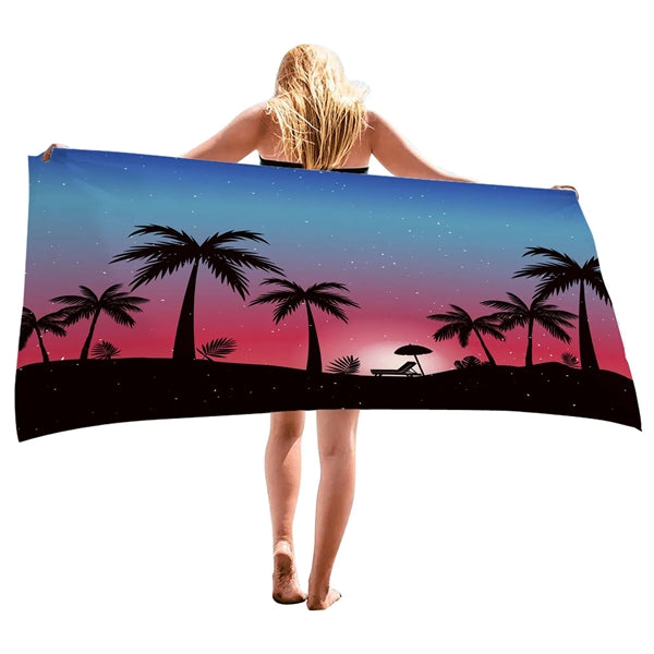 Microfiber Quick dry Sublimation Beach Towel