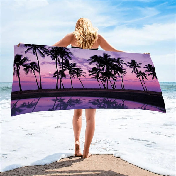 Microfiber Quick dry Sublimation Beach Towel