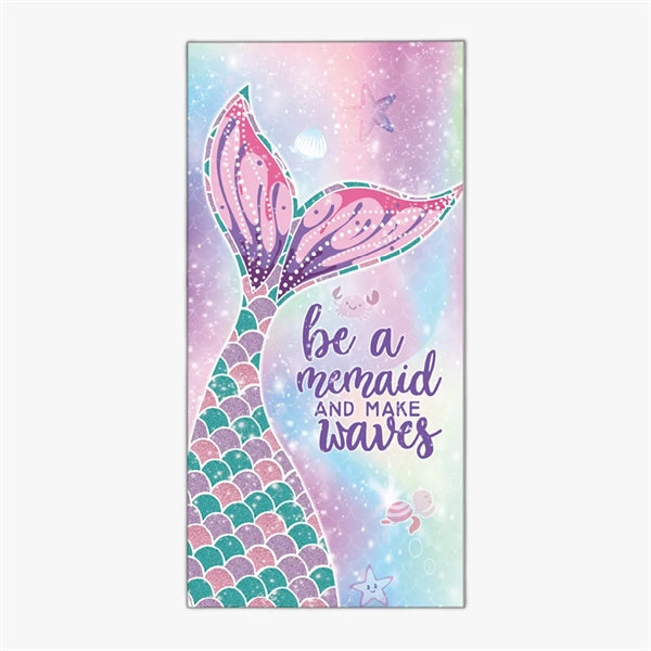Mermaid Microfiber Quick Dry Swim Towel Blanket for Adult
