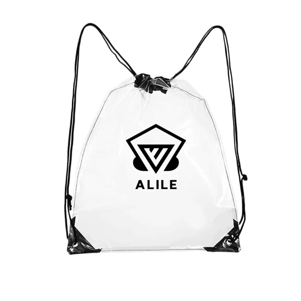 PVC Clear Drawstring Backpack