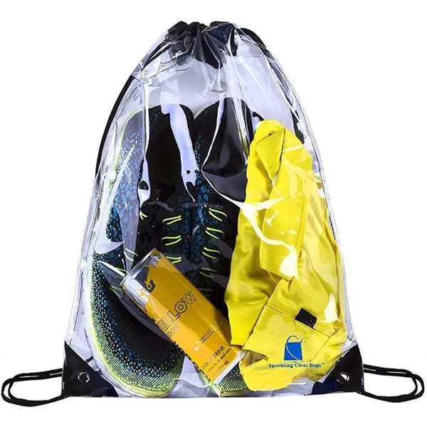 PVC Clear Drawstring Backpack