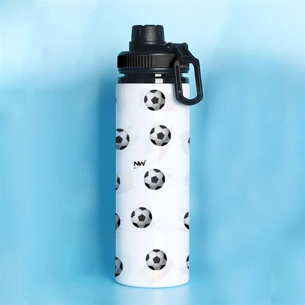 Color Changing Aluminium Football Bottle
