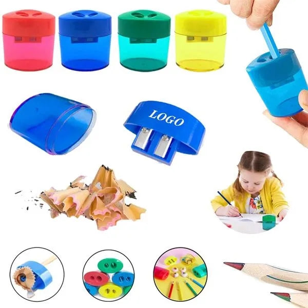 Dual Holes Manual Pencil Sharpener