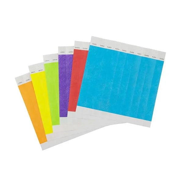 Imprinted Paper Wristband