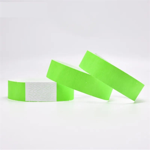 Imprinted Paper Wristband