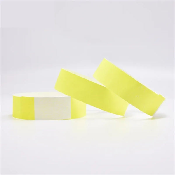 Imprinted Paper Wristband