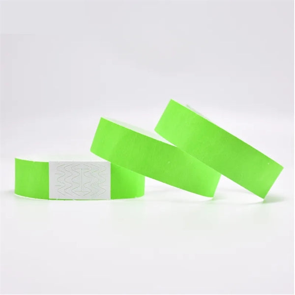 Imprinted Paper Wristband