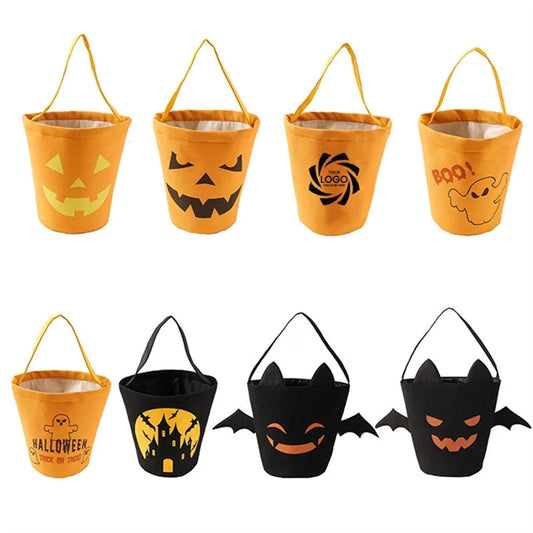 Halloween candy basket