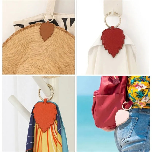 Leaf-shaped Magnetic Hat Clip