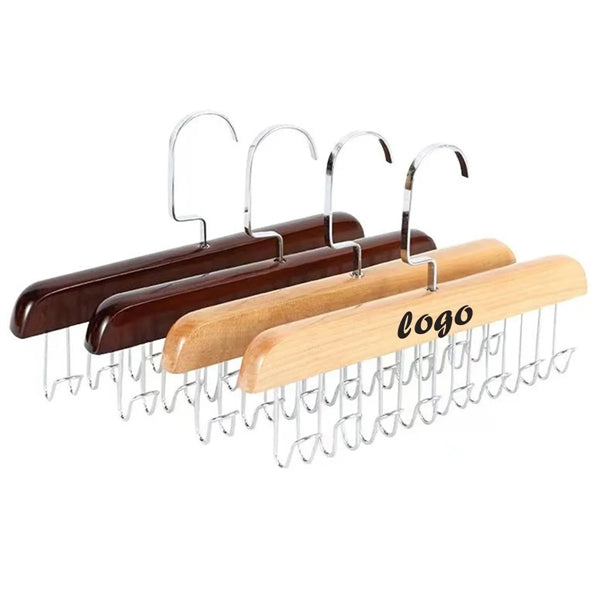 Multifunctional High Grade Solid Wooden Suit Hangers