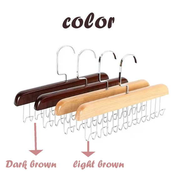 Multifunctional High Grade Solid Wooden Suit Hangers