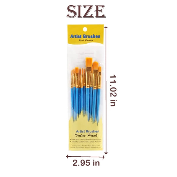 Painting Brush Set 10 Packs