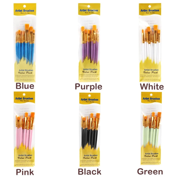 Painting Brush Set 10 Packs