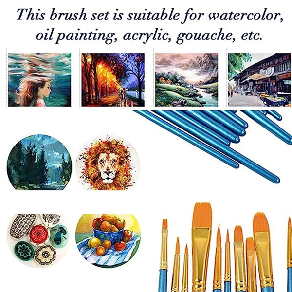 Painting Brush Set 10 Packs