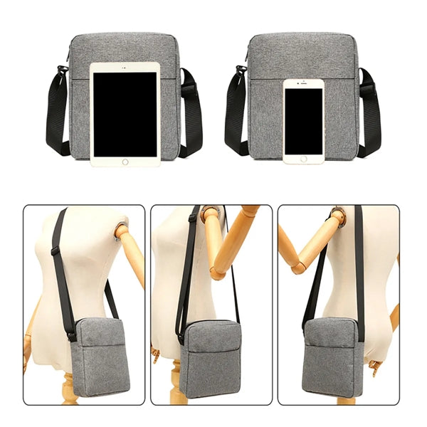 Casual Shoulder Light Messenger Bag with Adjustable Strap