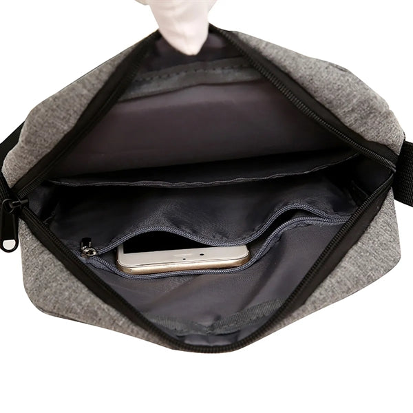 Casual Shoulder Light Messenger Bag with Adjustable Strap