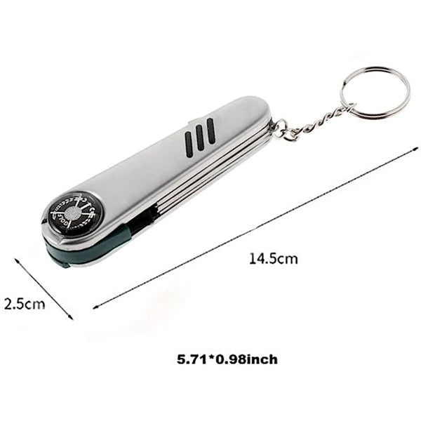 5 in 1 Kit Portable Multi-Pocket Golf Knife W/ Keychain
