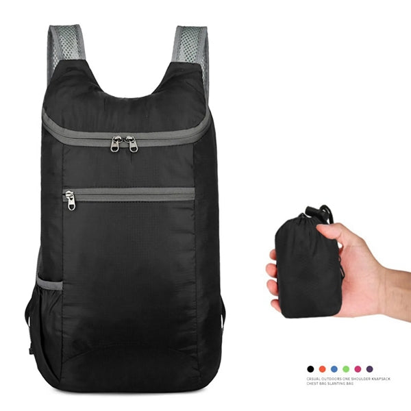 Waterproof Folding Backpack Polyester Bag