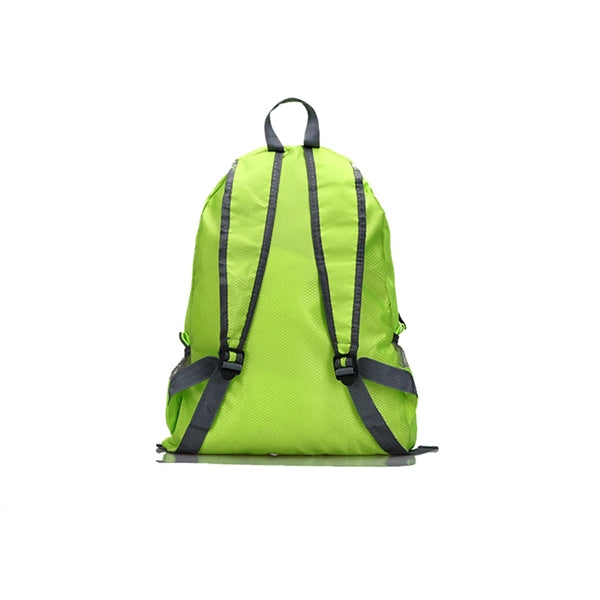 Waterproof Folding Diamond Plaid Backpack