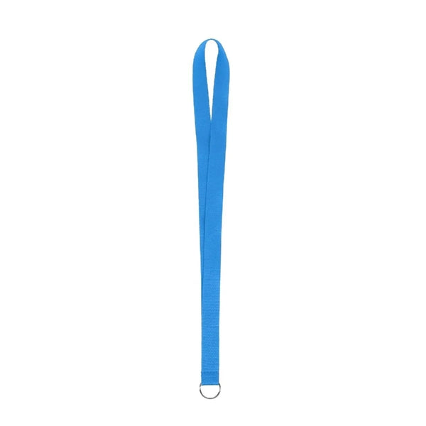 3/4" Screen Printed Polyester Lanyard with Key Ring